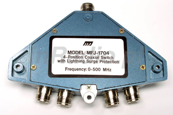 MFJ-1704N Przełącznik antenowy x4 - obrazek 3