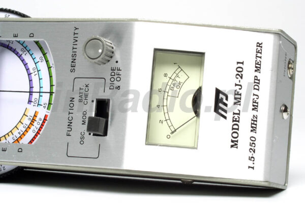 MFJ-201 - Falomierz-generator - dip meter - 1.5-250MHz - obrazek 3