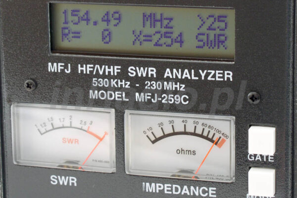 MFJ-259C Analizator Antenowy - obrazek 8
