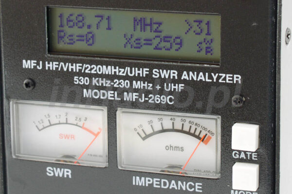 MFJ-269C Analizator Antenowy - obrazek 8