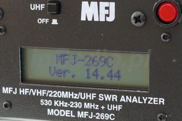 MFJ-269C Analizator Antenowy - obrazek 9