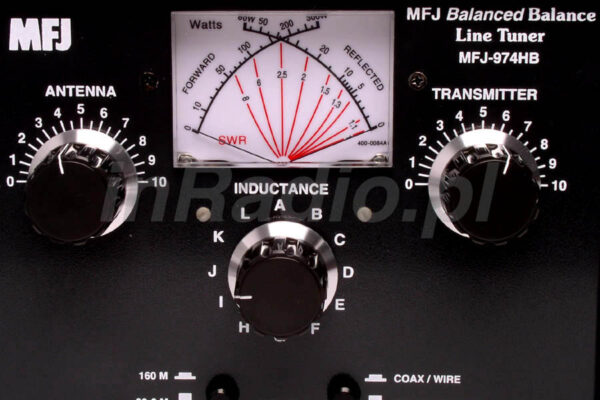 MFJ-974HB Tuner Antenowy do anten symetrycznych - obrazek 3