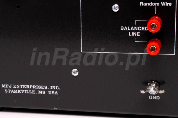 MFJ-974HB Tuner Antenowy do anten symetrycznych - obrazek 6
