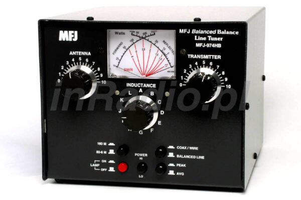 MFJ-974HB Tuner Antenowy do anten symetrycznych - obrazek 7