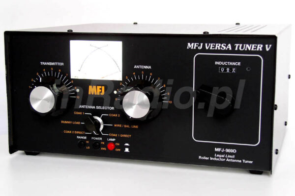 MFJ-989D - Tuner Antenowy KF, aktywne pomiary
