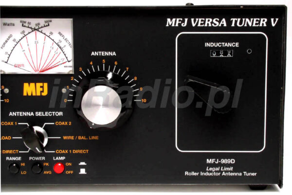 MFJ-989D - Tuner Antenowy KF, aktywne pomiary - obrazek 4