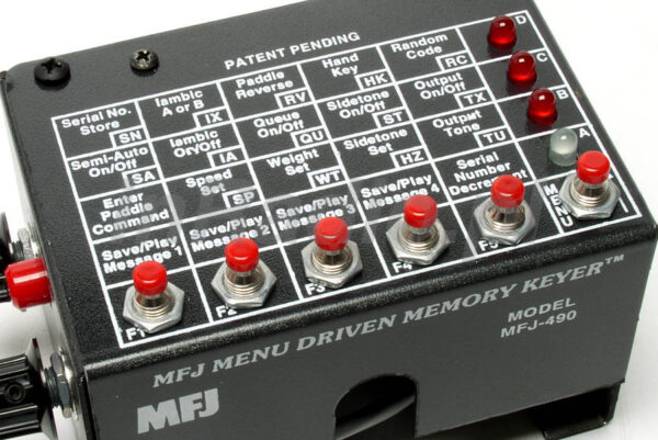 MFJ-490X - Rozbudowana pamięć dla kluczy telegraficznych - obrazek 3