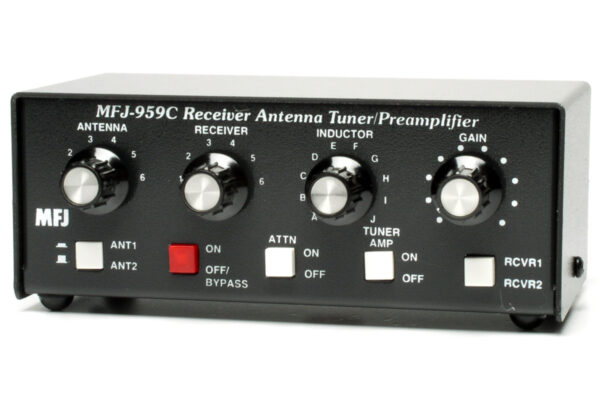MFJ-959C Tuner antenowy z przedwzmacniaczem