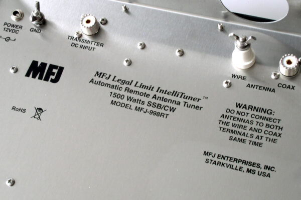 MFJ-998RT Zewnętrzny tuner antenowy 1,5kW - obrazek 4