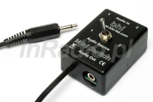 BHI MINI SWITCH - Przełącznik audio 2-pozycyjny