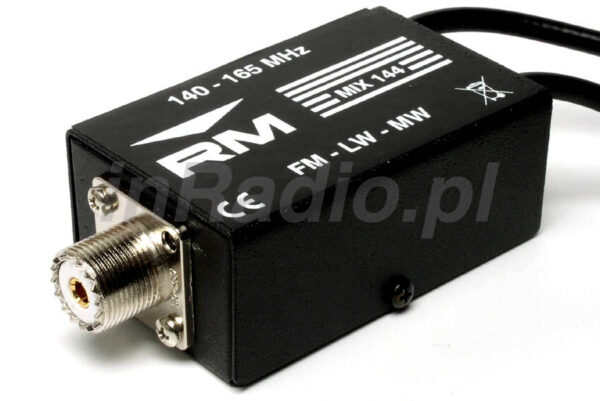 RM MIX-144 - Splitter sygnału antenowego 144MHz i radia FM - obrazek 2
