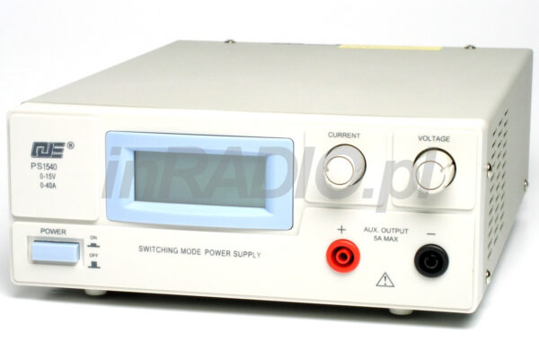 PS-1540 Dobry zasilacz 0-40A/0-15V regulowany, laboratoryjny - obrazek 2