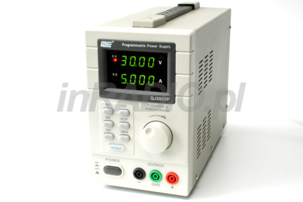 QJ3005P Programowalny zasilacz 30V/5A laboratoryjny