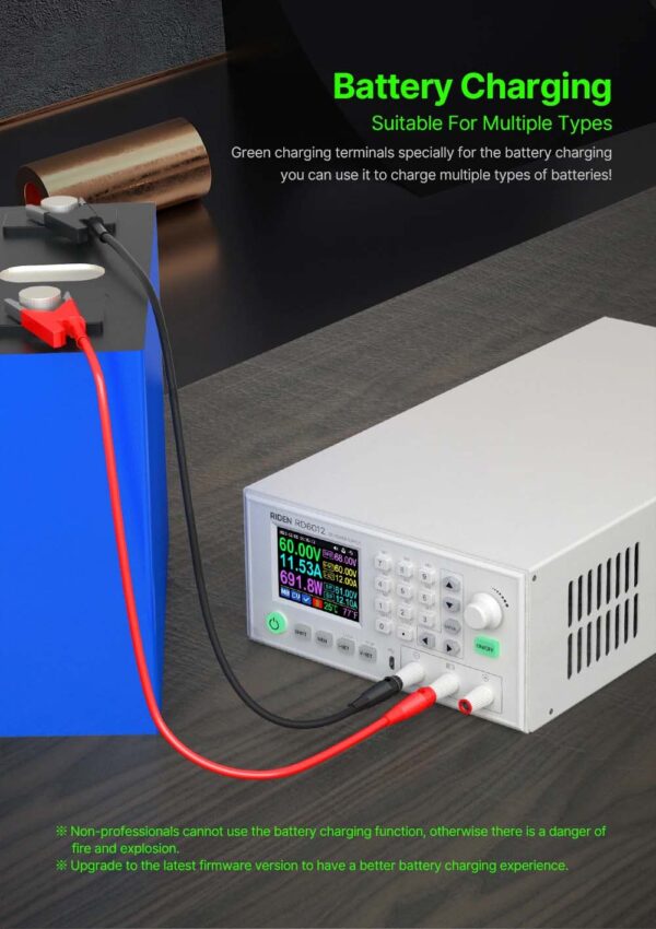 Riden RD6012/C Zasilacz 60V 12A kompletny - obrazek 5