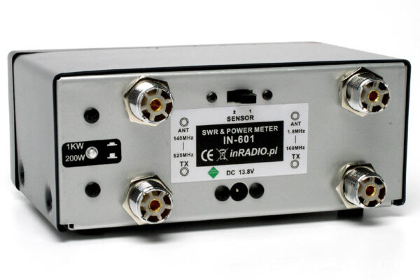 INRADIO IN-601 - Reflektometr KF/VHF/UHF - obrazek 2