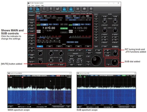 ICOM IC-7300 Radiostacja Bazowa KF - obrazek 20