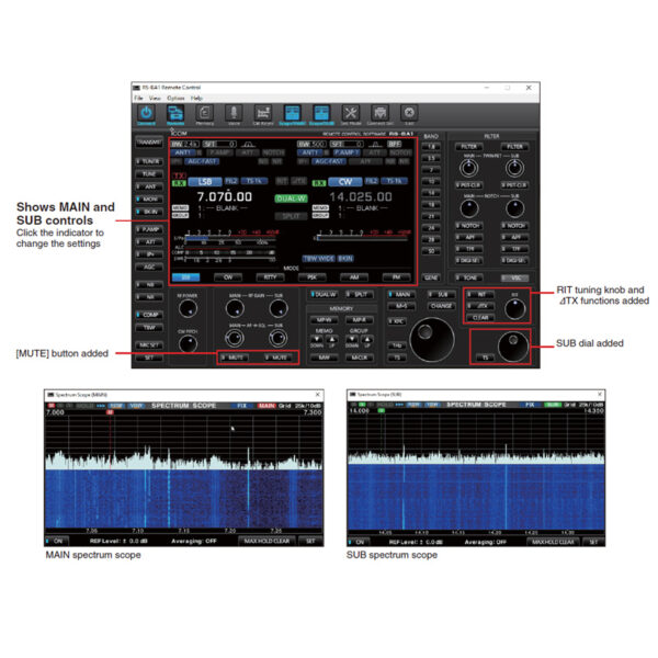 ICOM RS-BA1 ver.2 Oprogramowanie sterujace do radiostacji