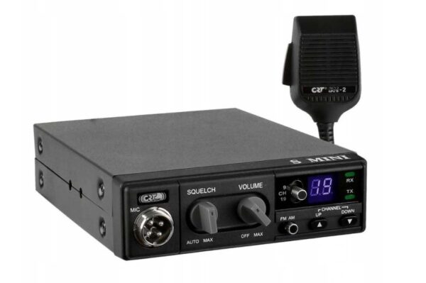 New CRT S-mini CB Radio do ciężarówek 12V i 24V