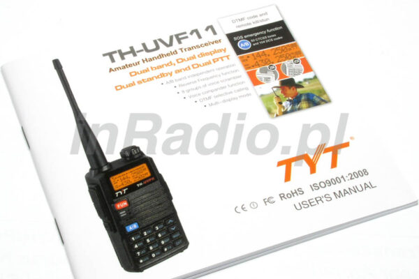 TYT TH-UVF11 - Radiotelefon Ręczny - obrazek 14
