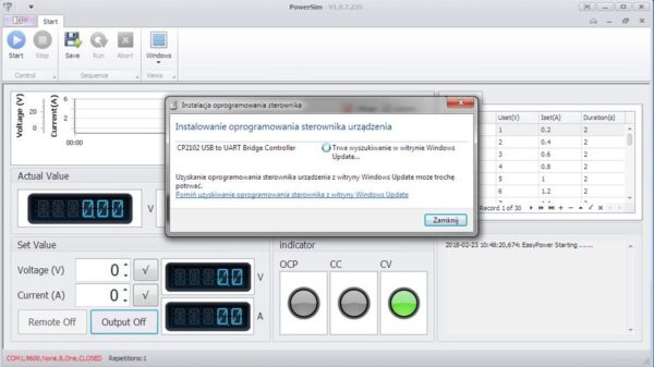 QJ3005P Programowalny zasilacz 30V/5A laboratoryjny - obrazek 9
