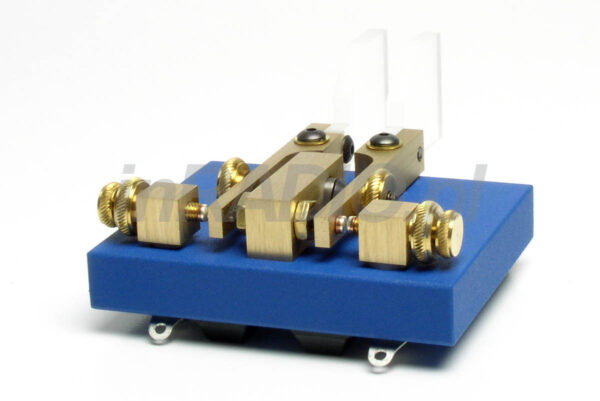 VIBROPLEX CODE WARRIOR JR BLUE Klucz telegraficzny - obrazek 2