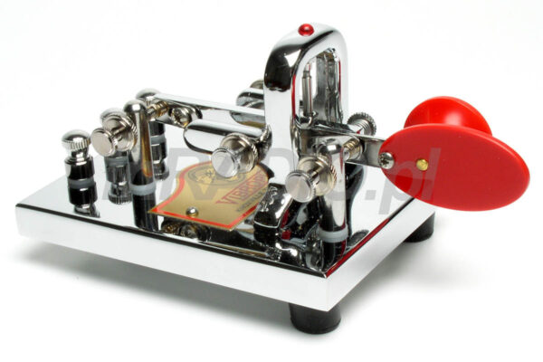 VIBROPLEX VIBROKEYER DELUXE Klucz telegraficzny chromowany