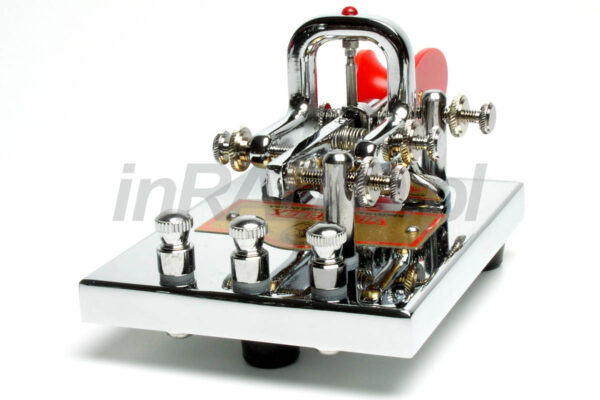 VIBROPLEX VIBROKEYER DELUXE Klucz telegraficzny chromowany - obrazek 2