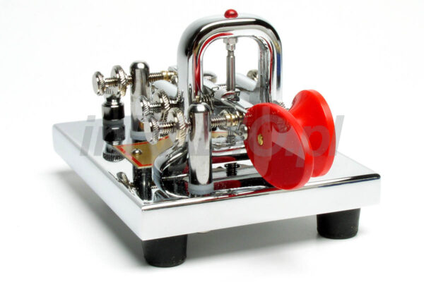 VIBROPLEX VIBROKEYER DELUXE Klucz telegraficzny chromowany - obrazek 3