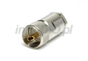 Wtyk UHF skręcany na H155, CNT240
