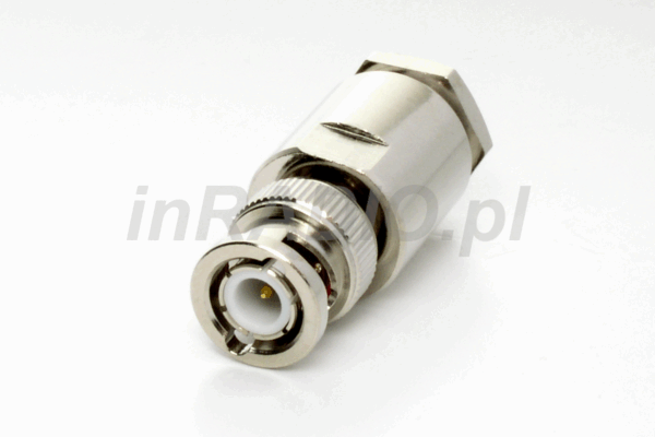 Wtyk BNC skręcany na H1000, RG-213