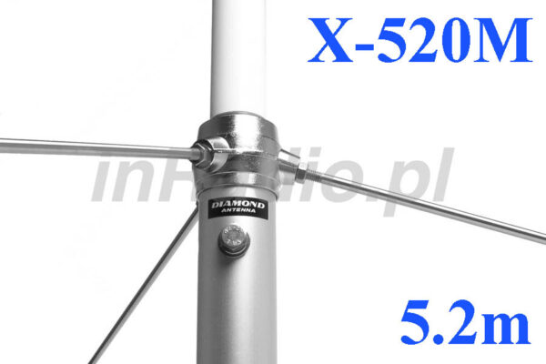 Diamond X-520M - Antena bazowa 144/430MHz