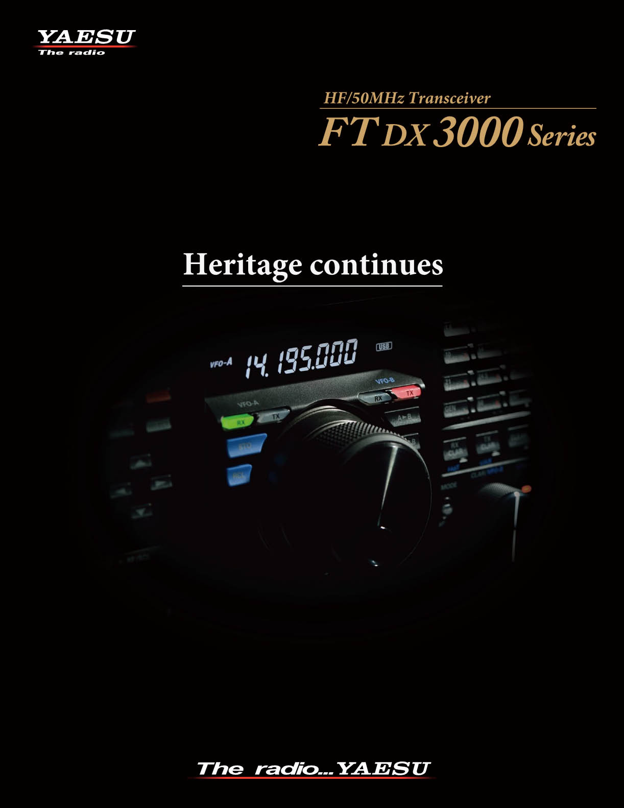 YAESU FTDX3000 TRANSCEIVER HF