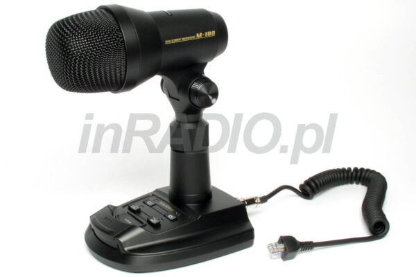 YAESU M-100 Stołowy mikrofon z dwiema wkładkami
