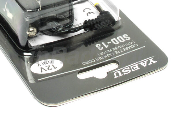 YAESU SDD-13 Ładowarka samochodowa z filtrem - obrazek 8